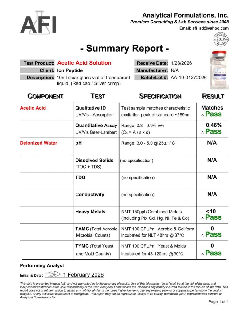 summary report ion aa water 10ml 1 29 26 scaled